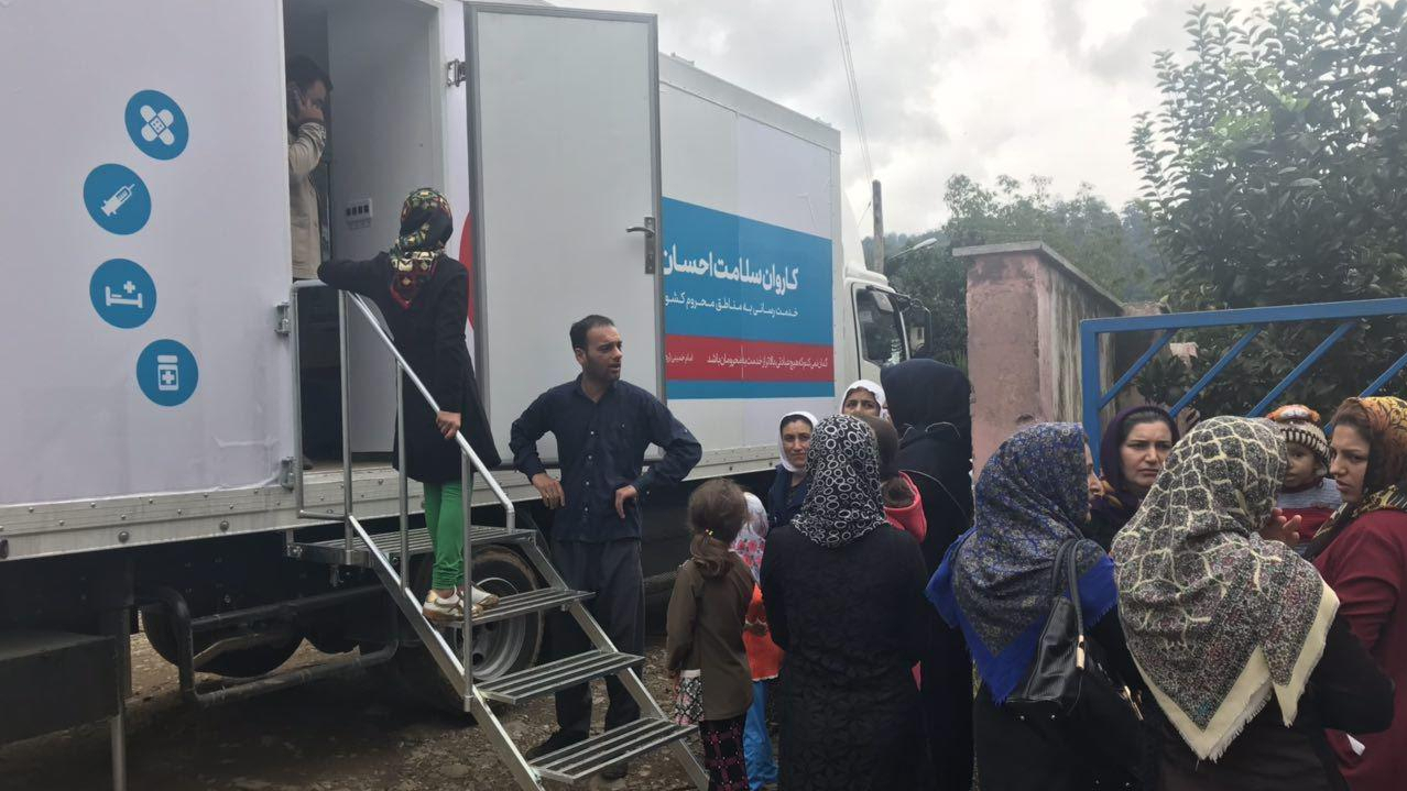 Services of Salamat Ehsan Caravan to Flood-ridden people of Northern Provinces